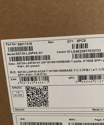 10/100/1000Mbps Διαδικτυακός διακόπτης S5735S-L32ST4X-A1 με Full-Duplex Half-Duplex Mode