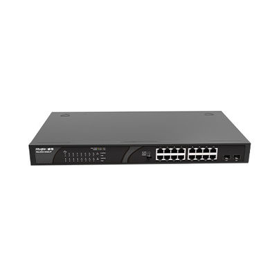 16 θύρες 100G Plug-and-Play POE Access Network Switch RG-ES118-P με ιδιωτικό καλούπι