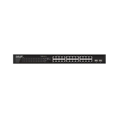 RG-ES126GS-LP24 100G Plug-and-Play POE Access Network Switch με 2 ανοδικές θύρες