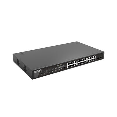 RG-ES126GS-LP24 100G Plug-and-Play POE Access Network Switch με 2 ανοδικές θύρες