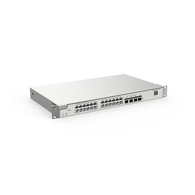 24 θύρες 10/100/1000Mbps Layer 2 Managed Switch με 4 προγενέστερες θύρες και ERPS